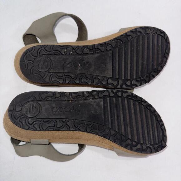 Birkenstock Papillo Gorpcore Wedge Sandal Sandcastle Nubuck Leather 40 - Picture 12 of 15